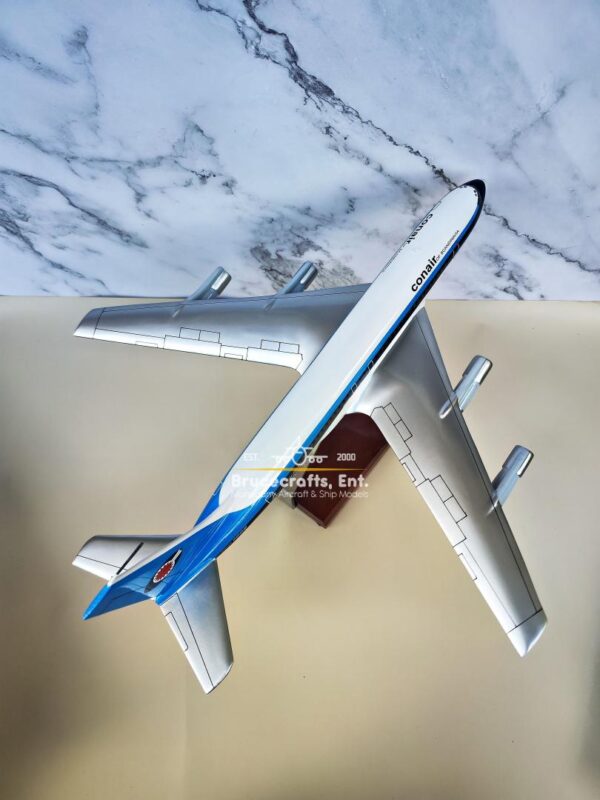 Model of B720-051B Conair Scandinavian Airlines with detailed craftsmanship.